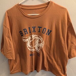Brixton Brown Graphic T-Shirt